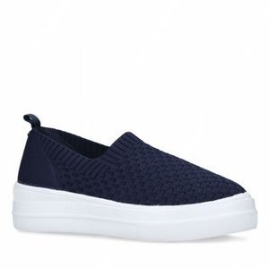 Carvela Campaign Stretch Fabric Slip-On Sneaker.